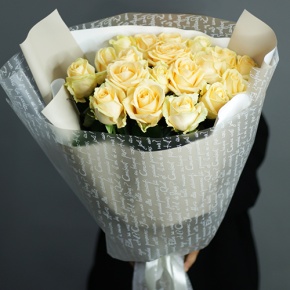 Букет из 19 роз Аваланж (70 см) в Фрязино