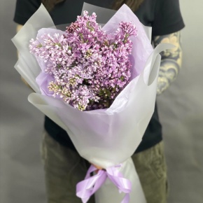 Букет из 9 веток ароматной сирени в Фрязино