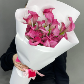 Монобукет из 21 каллы в Фрязино