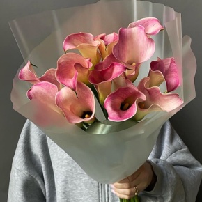 Букет из 13 нежных калл в Фрязино