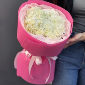 Букет "Гламур" из гортензии и диантусов в Фрязино