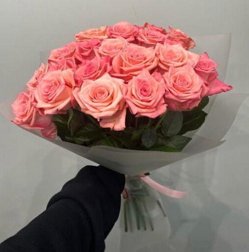 Букет из 21 розовой розы (50 см) в Фрязино