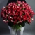 Букет из 51 кустовой рубиновой розы (50 см) в Фрязино