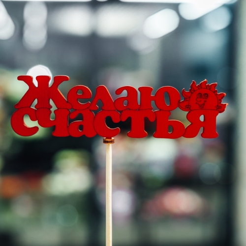 Топпер Желаю Счастья в Фрязино