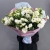 Букет "Изысканность" из 31 белой эустомы в Фрязино Букет "Изысканность" из 31 белой эустомы в Фрязино