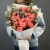 Букет "Фортуна" из коралловых роз и оксипеталума в Фрязино Букет "Фортуна" из коралловых роз и оксипеталума в Фрязино