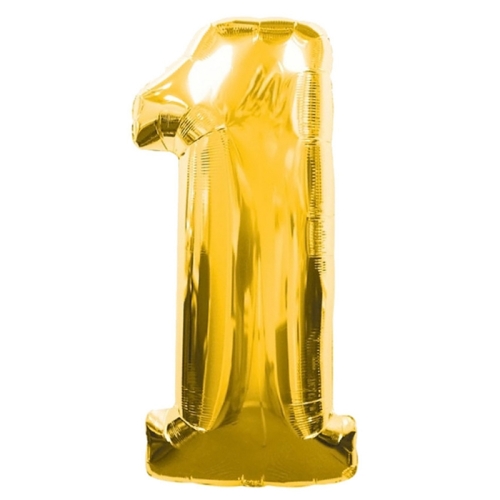 Шар гелиевый цифра 1 (40х102 см) в Фрязино