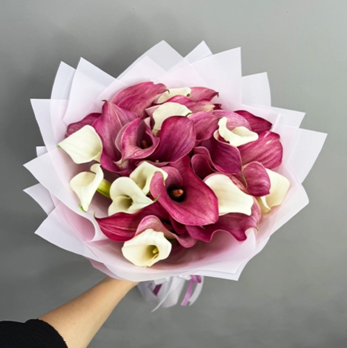 Букет из 25 нежных калл в Фрязино