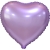 Сердце сиреневое фольгированный шар с гелием (45 см) в Фрязино Сердце сиреневое фольгированный шар с гелием (45 см) в Фрязино