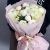 Букет "Белый жемчуг" из гортензий и пионов в Фрязино Букет "Белый жемчуг" из гортензий и пионов в Фрязино