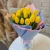 Букет из 15 жёлтых тюльпанов в Фрязино Букет из 15 жёлтых тюльпанов в Фрязино