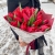 Букет 27 красных тюльпанов в Фрязино Букет 27 красных тюльпанов в Фрязино